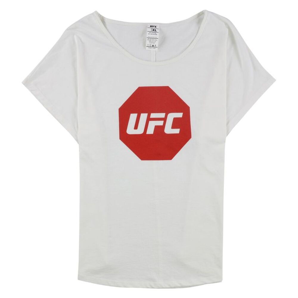 UFC Womens Octagon Logo Graphic T-Shirt, NWT